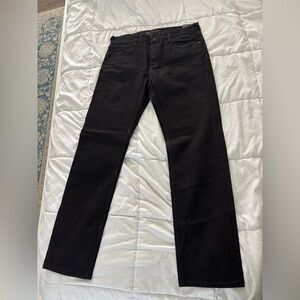 Tavik Modern Beach Culture Men's Dark Black Straight Jeans